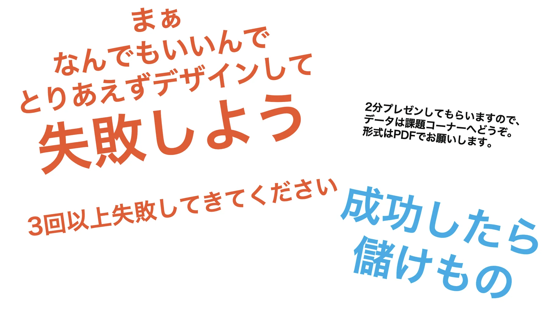デザインを試し失敗から学ぶことを促す授業教材