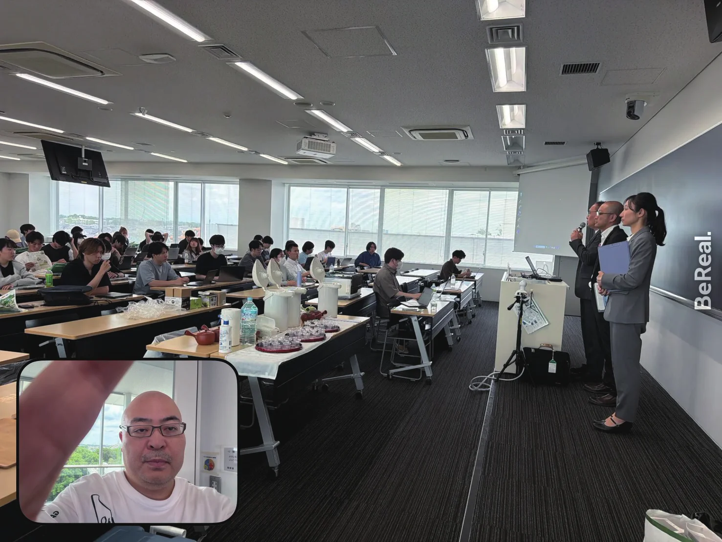 マーケティング概論の授業風景