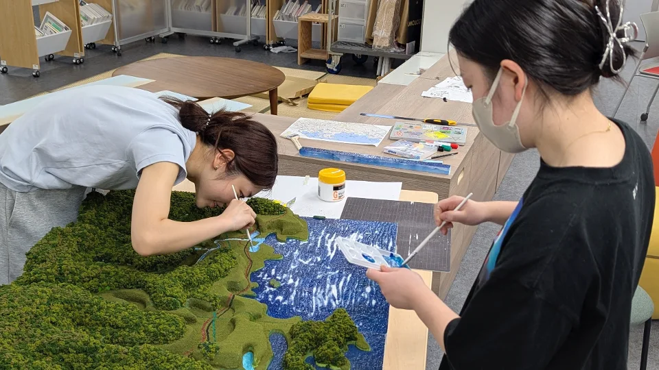 地域の魅力を紹介するプロジェクトの活動風景2